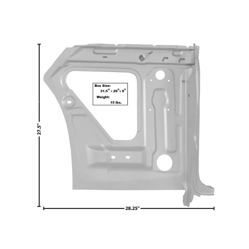 GLA1733AWT Quarter B Pillar GLA1733AWT Quarter B Pillar