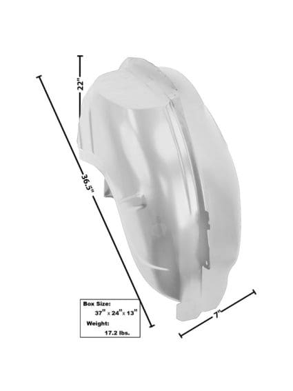 GLA3631NXWT Complete Wheel Quarter