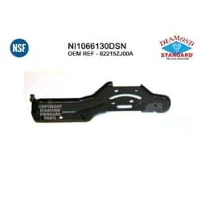 NI1066130DSC Driver Side Front Bumper Bracket Face Bar Mounting NI1066130DSC Driver Side Front Bumper Bracket Face Bar Mounting