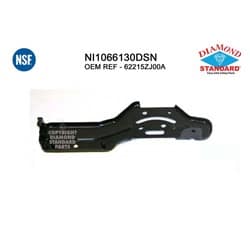 NI1066130DSC Driver Side Front Bumper Bracket Face Bar Mounting NI1066130DSC Driver Side Front Bumper Bracket Face Bar Mounting