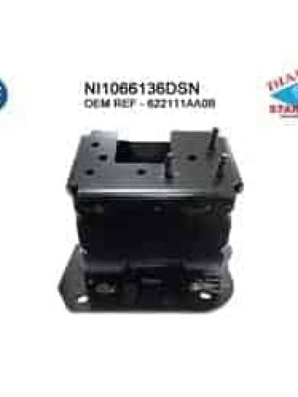 NI1066136DSC Driver Side Front Bumper Bracket Impact Bar