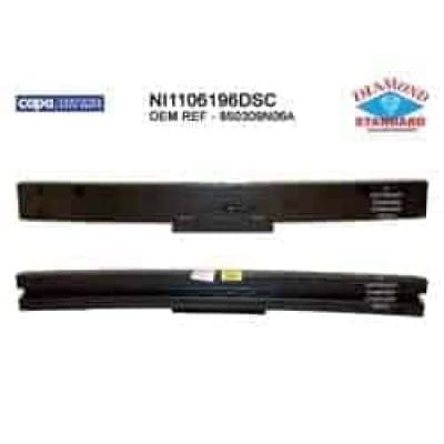 NI1106196DSC Rear Bumper Cover Rebar Reinforcement NI1106196DSC Rear Bumper Cover Rebar Reinforcement