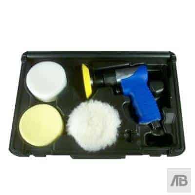 Air tool outlet polisher