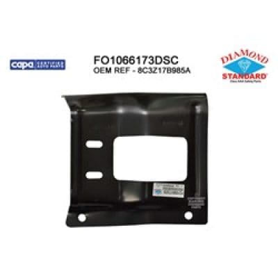 FO1066173DSC Driver Side Front Bumper Bracket Mounting Plate