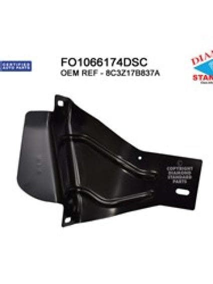 FO1066174DSC Driver Side Front Bumper Bracket Mounting