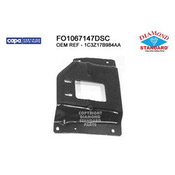 FO1067147DSC Passenger Side Front Bumper Bracket Mounting Plate
