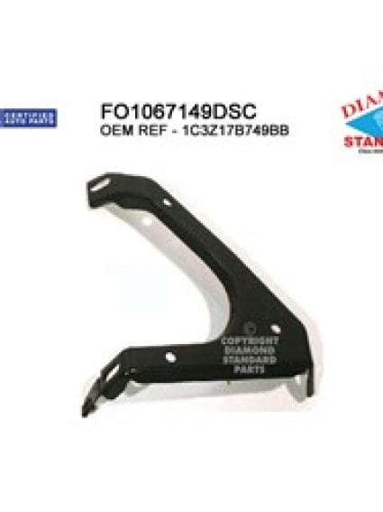 FO1067149DSC Passenger Side Front Bumper Bracket Mounting