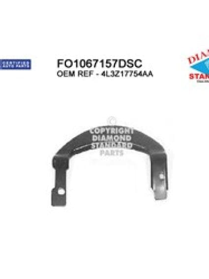 FO1067157DSC Passenger Side Front Bumper Bracket Mounting