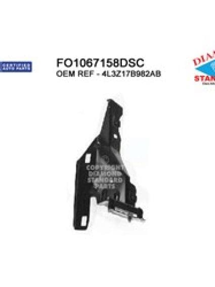 FO1067158DSC Passenger Side Front Bumper Bracket Mounting