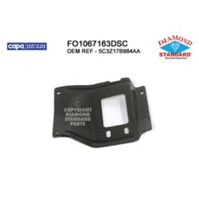 FO1067163DSC Passenger Side Front Bumper Bracket Mounting Plate