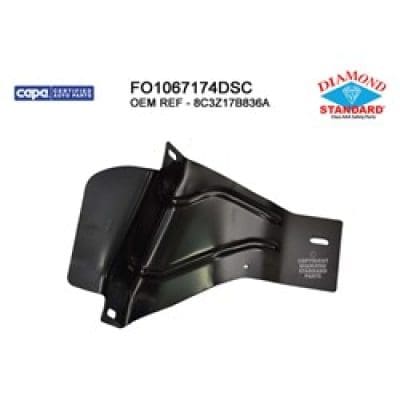 FO1067174DSC Passenger Side Front Bumper Bracket Mounting