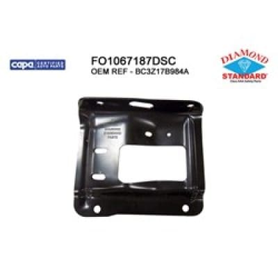 FO1067187DSC Passenger Side Front Bumper Bracket Mounting Plate