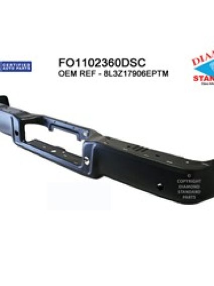 FO1102360DSC Rear Bumper Face Bar Step
