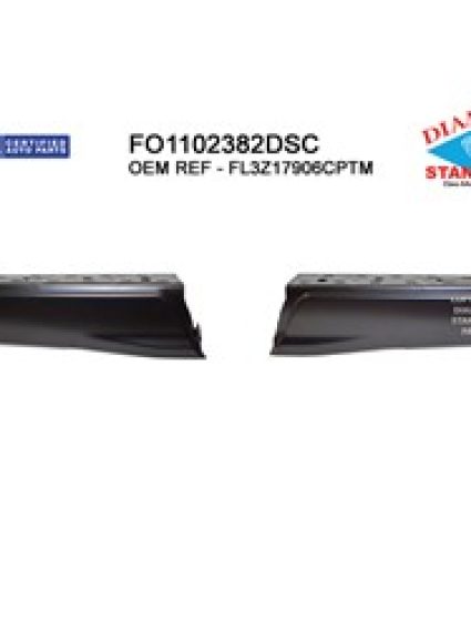 FO1102382DSC Rear Bumper Face Bar Kit