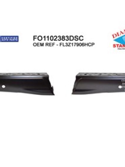 FO1102383DSC Rear Bumper Face Bar Kit