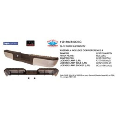 FO1103149DSC Rear Bumper Step Assembly