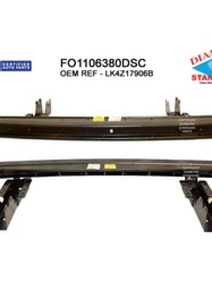 FO1106380DSC Rear Bumper Cover Rebar Reinforcement