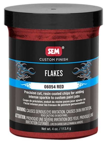 SEM Flakes Red 06054
