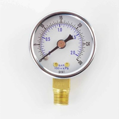DeVilbiss Pressure Pot Parts For KBII DEVGA-355 Pressure Gauge 30 PSI