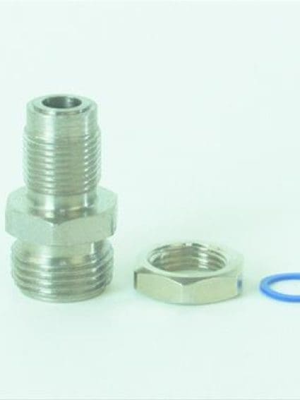 DeVilbiss Spray Gun JGA Parts DEVJGA-4044 Fluid Inlet & Nut Kit