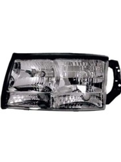 GM2502165C Front Light Headlight Assembly Composite