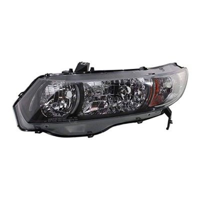 HO2518126C Driver Side Headlight Lens and Housing