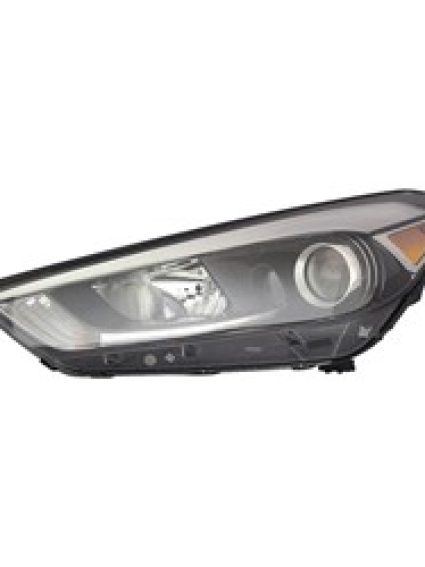 HY2502200C Driver Side Headlight Assembly