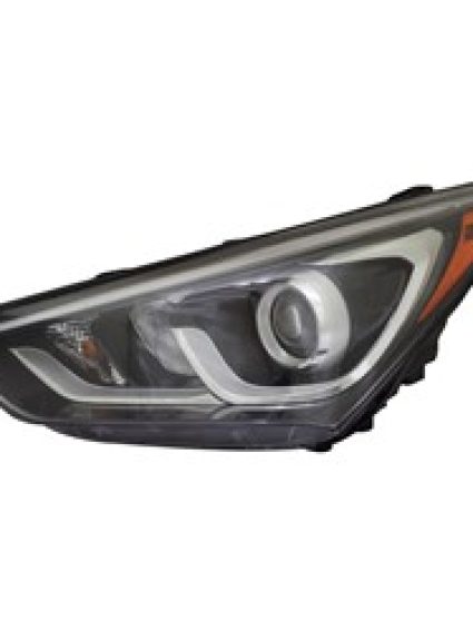 HY2502205 Driver Side Headlight Assembly