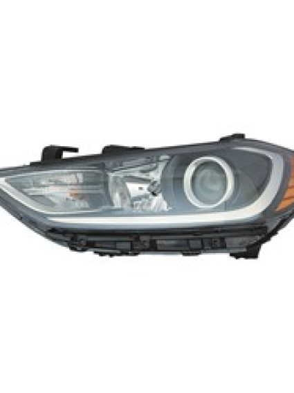 HY2502206C Driver Side Headlight Assembly