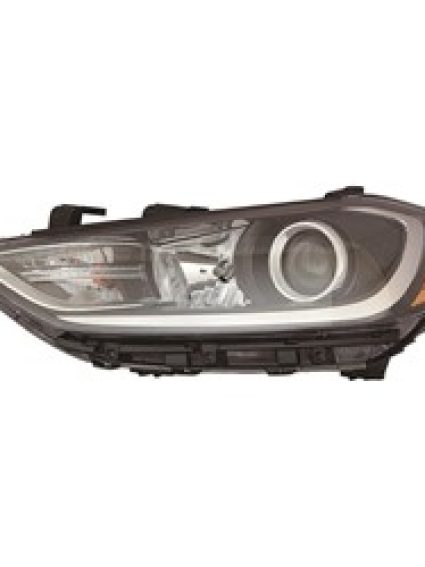 HY2502210C Driver Side Headlight Assembly