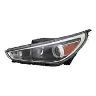 HY2502219 Driver Side Headlight Assembly