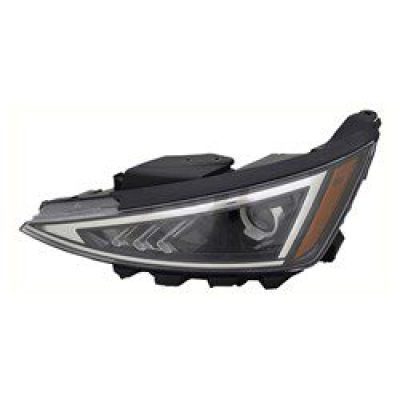 HY2502233C Driver Side Headlight Assembly