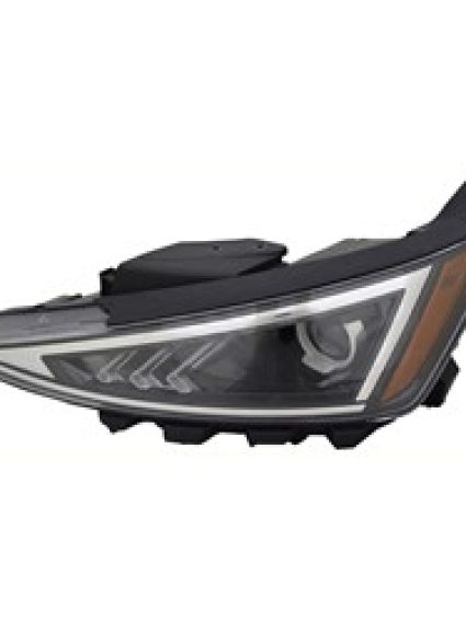 HY2502233C Driver Side Headlight Assembly