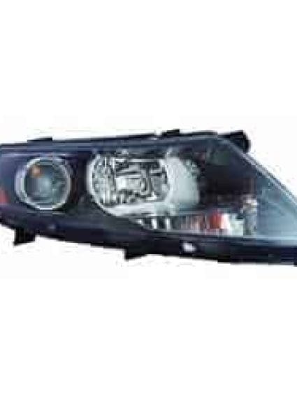 KI2503155C Passenger Side Headlight Assembly