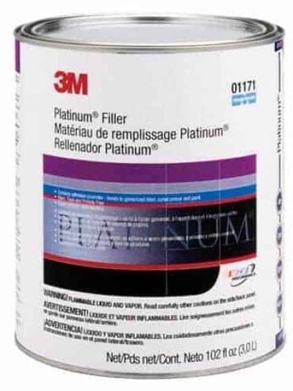 3M Platinum Filler, 01171, 1 Gal