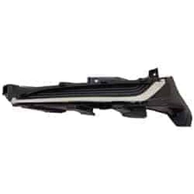 LX1038140 Front Bumper Insert Fog Light Cover Driver Side LX1038140 Front Bumper Insert Fog Light Cover Driver Side