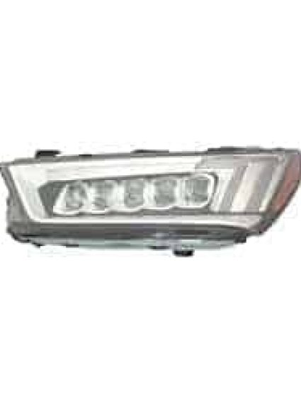 AC2502130C Front Light Headlight Assembly Driver Side