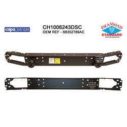 CH1006243DSC Front Bumper Impact Bar