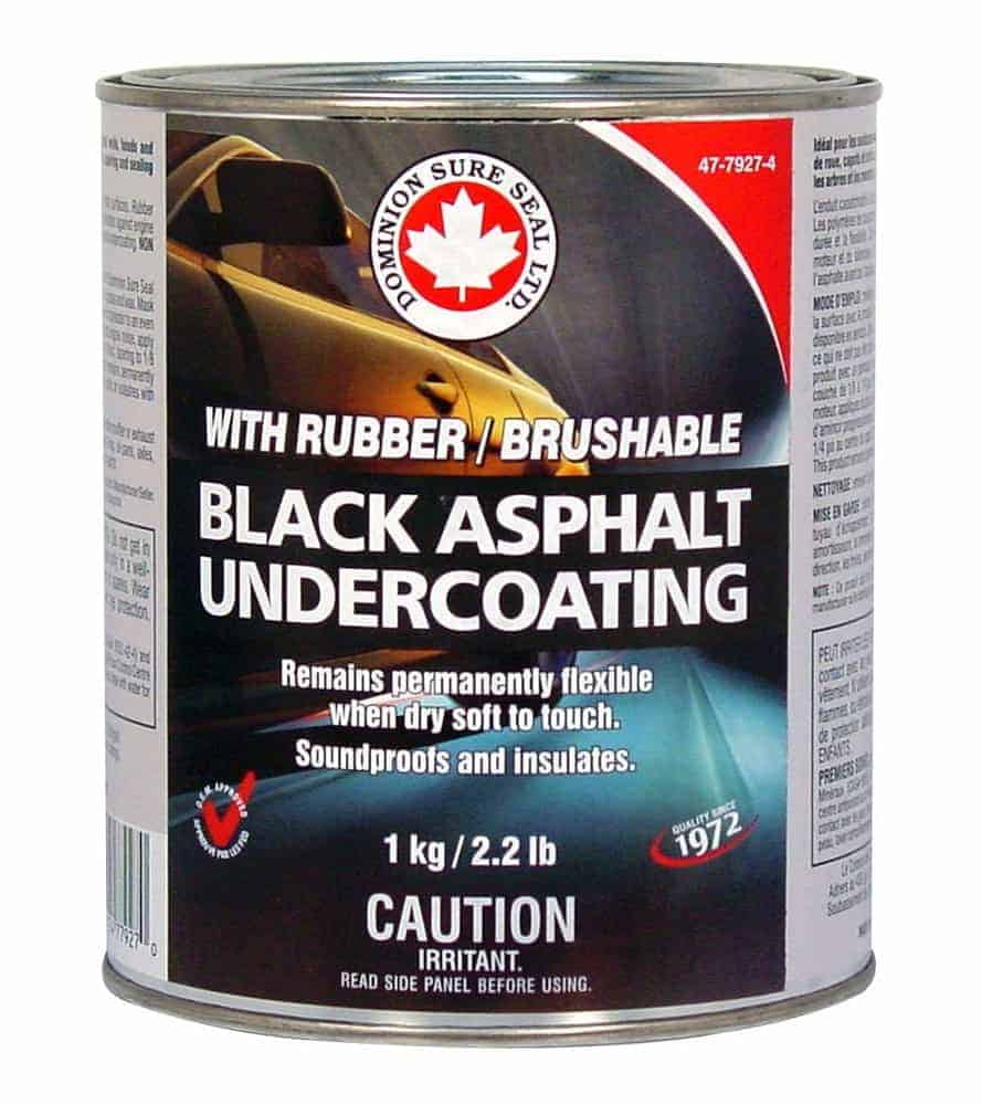 Dominion Sure Seal Undercoating Brushable Black Asphalt BUC4 Dominion Sure Seal Undercoating Brushable Black Asphalt BUC4