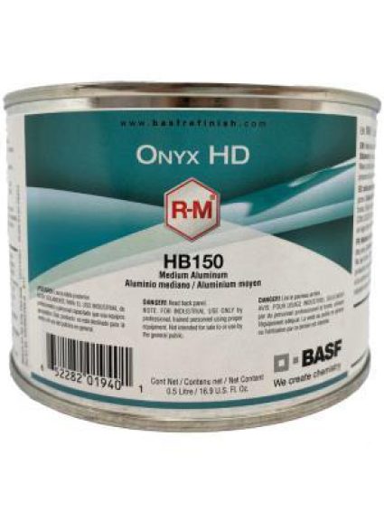 BASF Tinter Onyx RMHB150 R-M Medium Aluminum 0.5L
