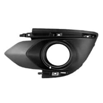 MI1038124 Driver Side Front Bumper Fog Light Bezel MI1038124 Driver Side Front Bumper Fog Light Bezel