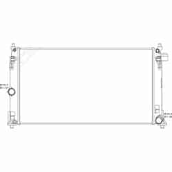 RAD13805 Cooling System Radiator