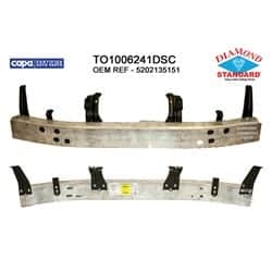 TO1006241DSC Front Bumper Impact Bar