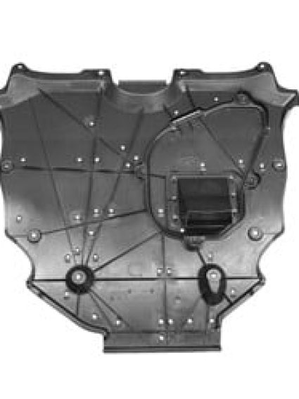 TO1228150C Front Driver Side Undercar Shield