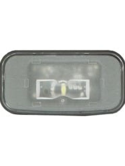 TO2870111C Driver or Passenger Side License Plate Lamp Assembly