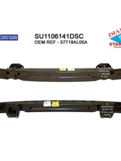 SU1106141DSC Rear Bumper Impact Bar