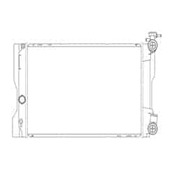 RAD13780 Cooling System Radiator RAD13780 Cooling System Radiator