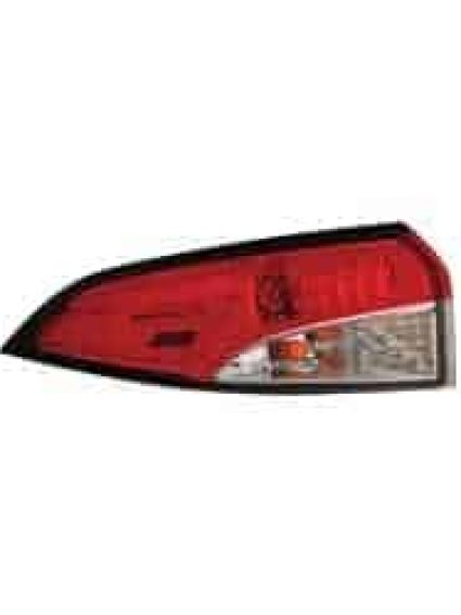 TO2804154C Driver Side Outer Tail Light Assembly