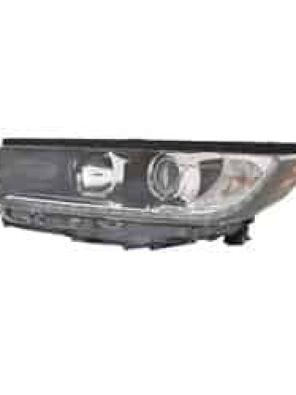 TO2502253 Driver Side Headlight Assembly