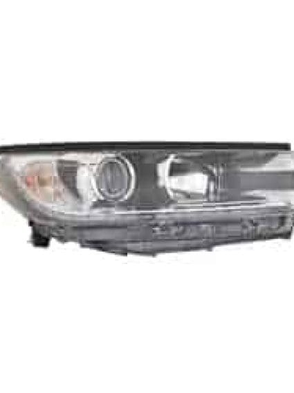 TO2503258 Passenger Side Headlight Assembly